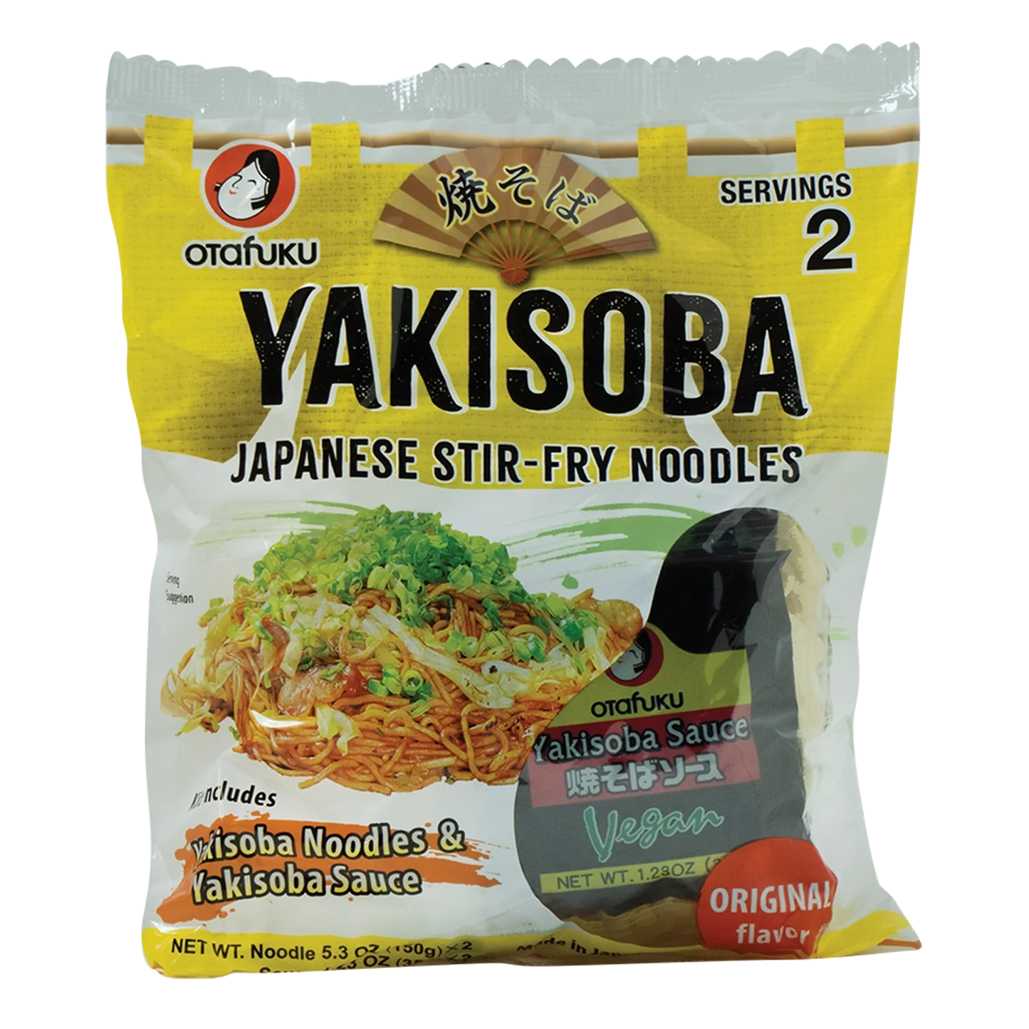 OTAFUKU Yakisoba-noedels met saus 185G