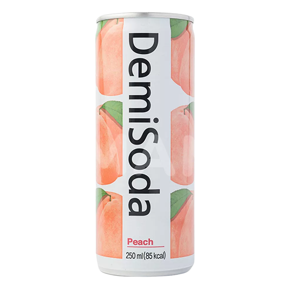 KR DEMISODA Perziksmaak 250ML