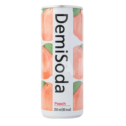 KR DEMISODA Perziksmaak 250ML