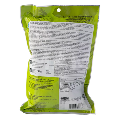 SELECO Nori Origineel Zeewiersnack 36G