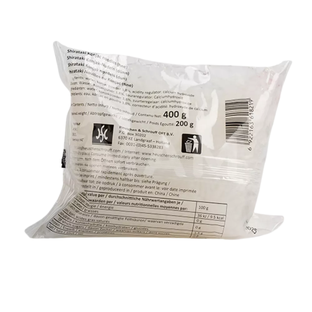 CITYAROMA Shirataki-noedels dun zakje 400G