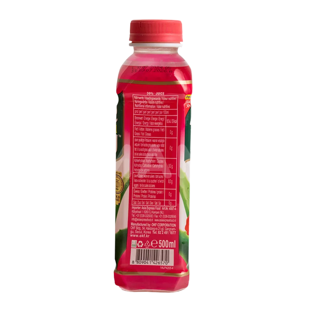 OKF Aloe Vera Getränk Lychee Fl 500ML