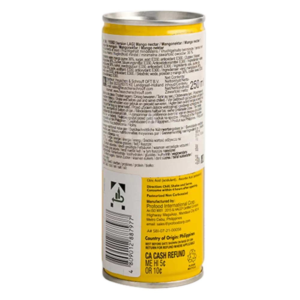 PHILIPPINE BRAND Mangonektar Ds 250ML