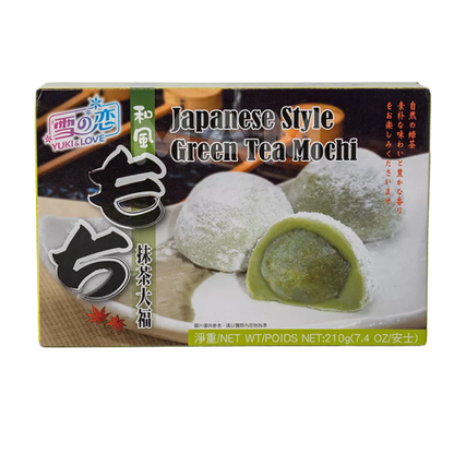 Y&L Mochi Rijstwafel Groene Thee Pk 210G