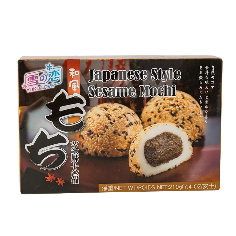 Y&L Mochi Rijstwafel Sesam Pk 210G