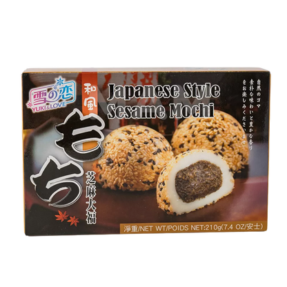Y&L Mochi Rijstwafel Sesam Pk 210G