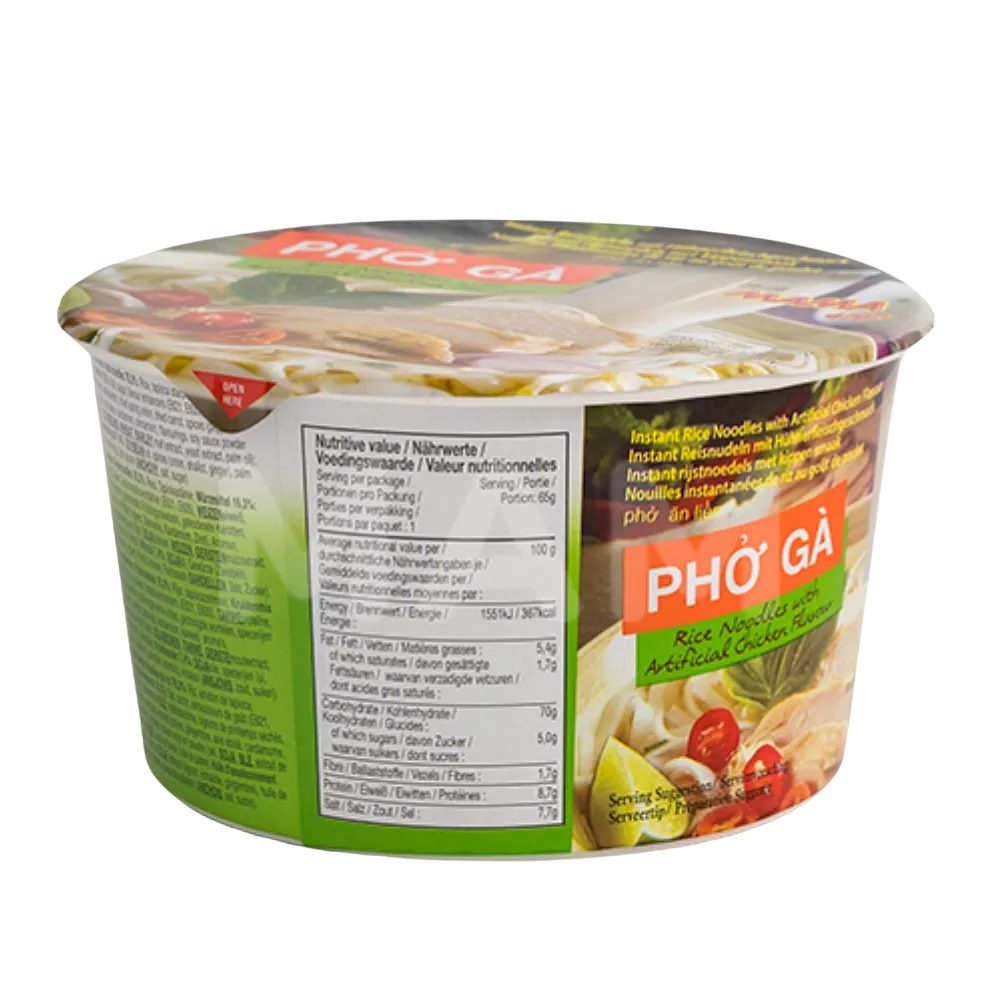 MAMA Instant Rijstnoedels Pho Ga Bowl 65G