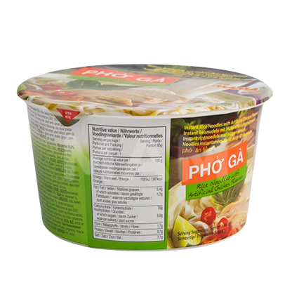 MAMA Instant Rijstnoedels Pho Ga Bowl 65G