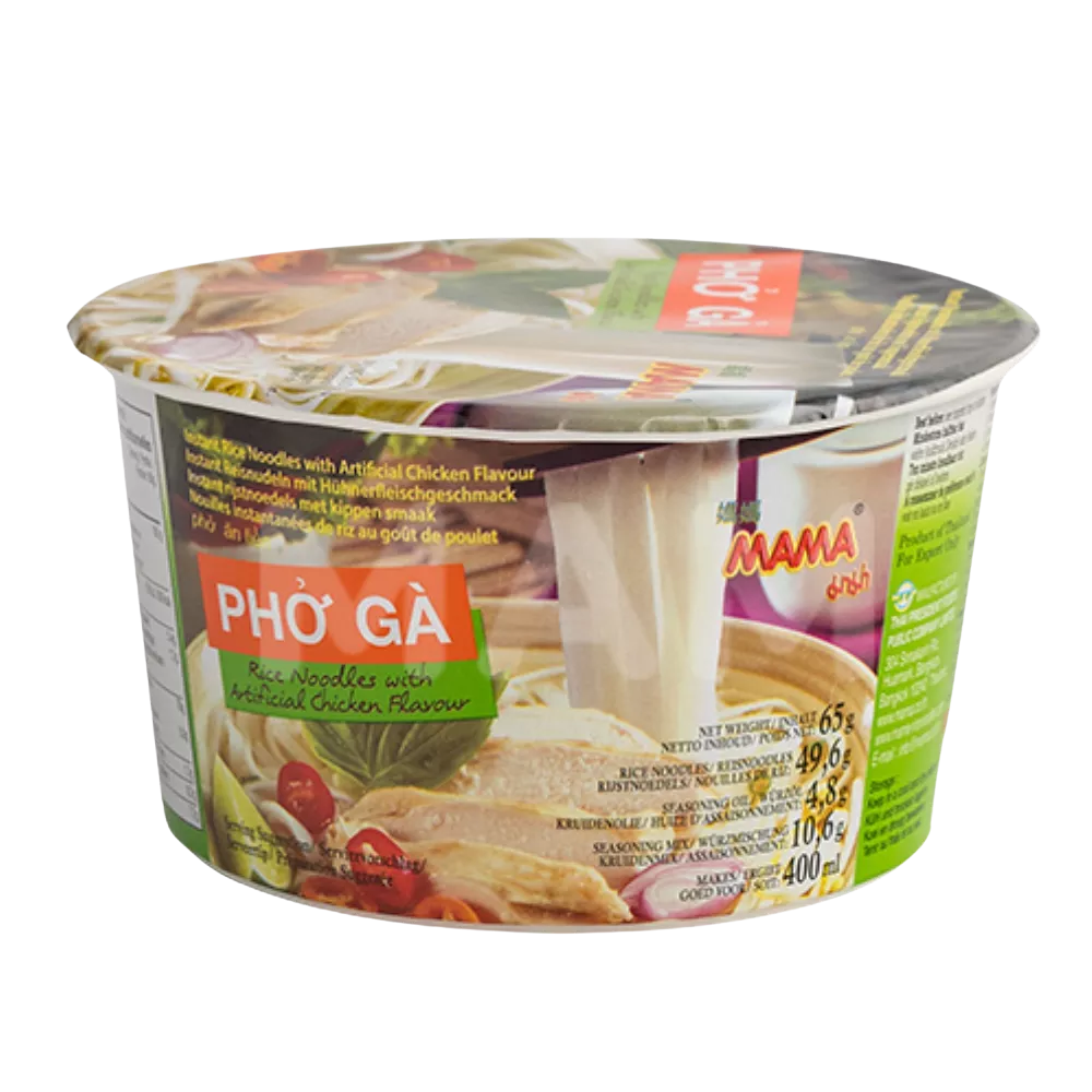 MAMA Instant Rijstnoedels Pho Ga Bowl 65G