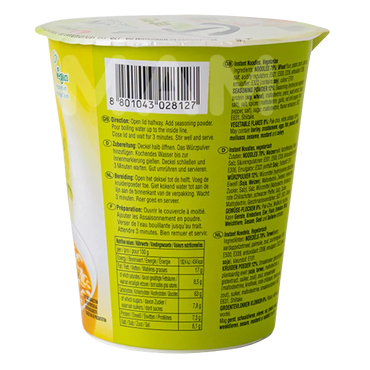 NONGSHIM Instant Nudeln Veggie Cup 67G