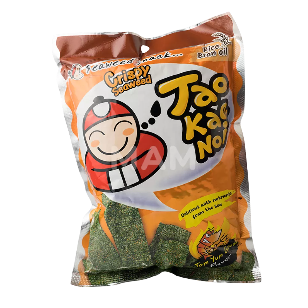 TAOKAENOI Krokant Zeewier Tom Yum 32G
