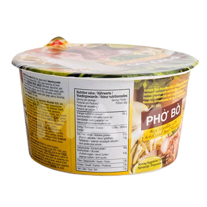 MAMA Instant Rijstnoedels Pho Bo 65G