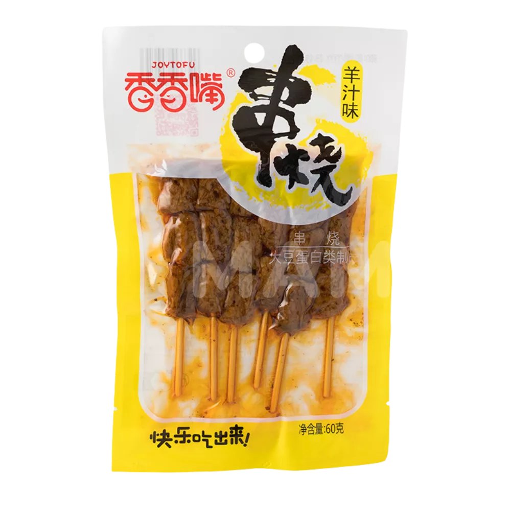 JOYTOFU Gedroogde Tofu Lamssmaak 60G (Spie√ü)