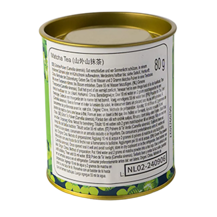SHAN WAI SHAN Matcha-theeblikje 80G