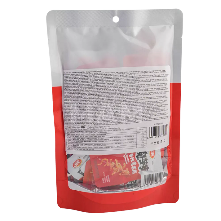 WEILONG Konjac Snack Heet Pittig Shuang 252G