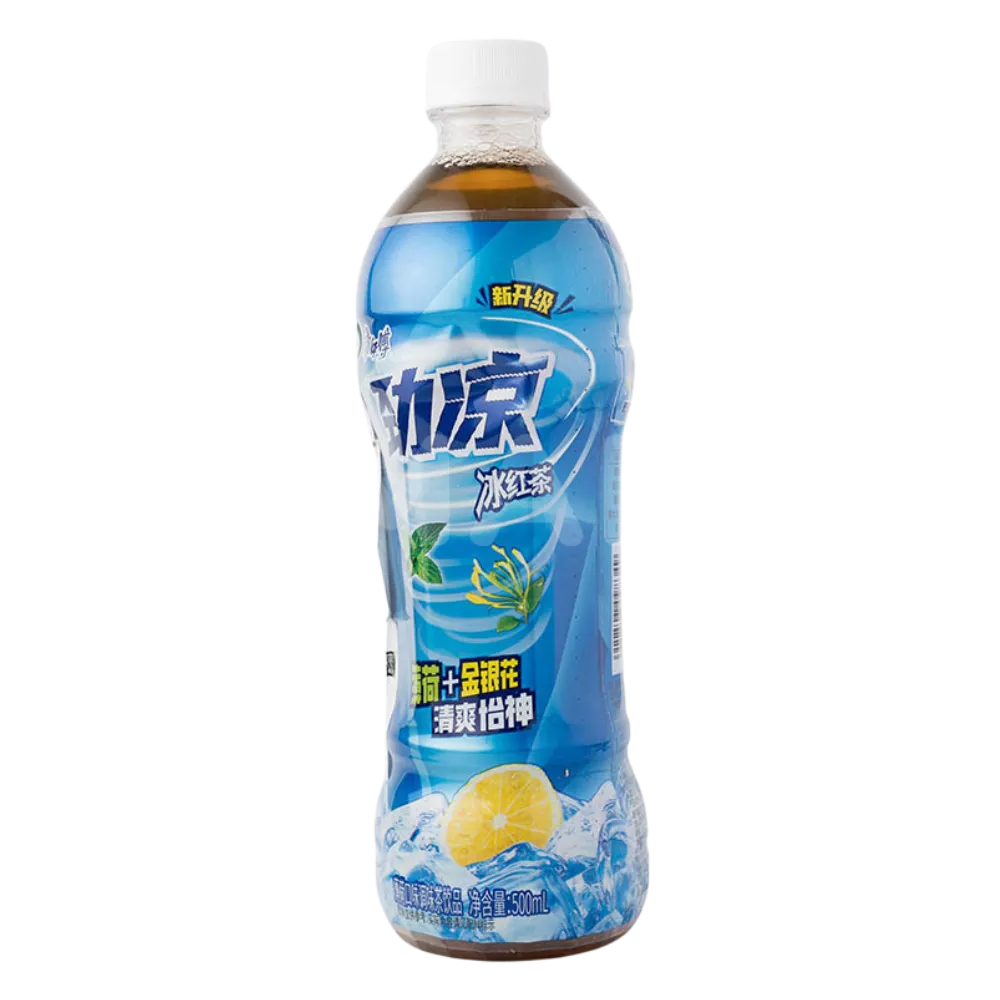 MASTER KONG Zwarte Thee Met Munt 500ML