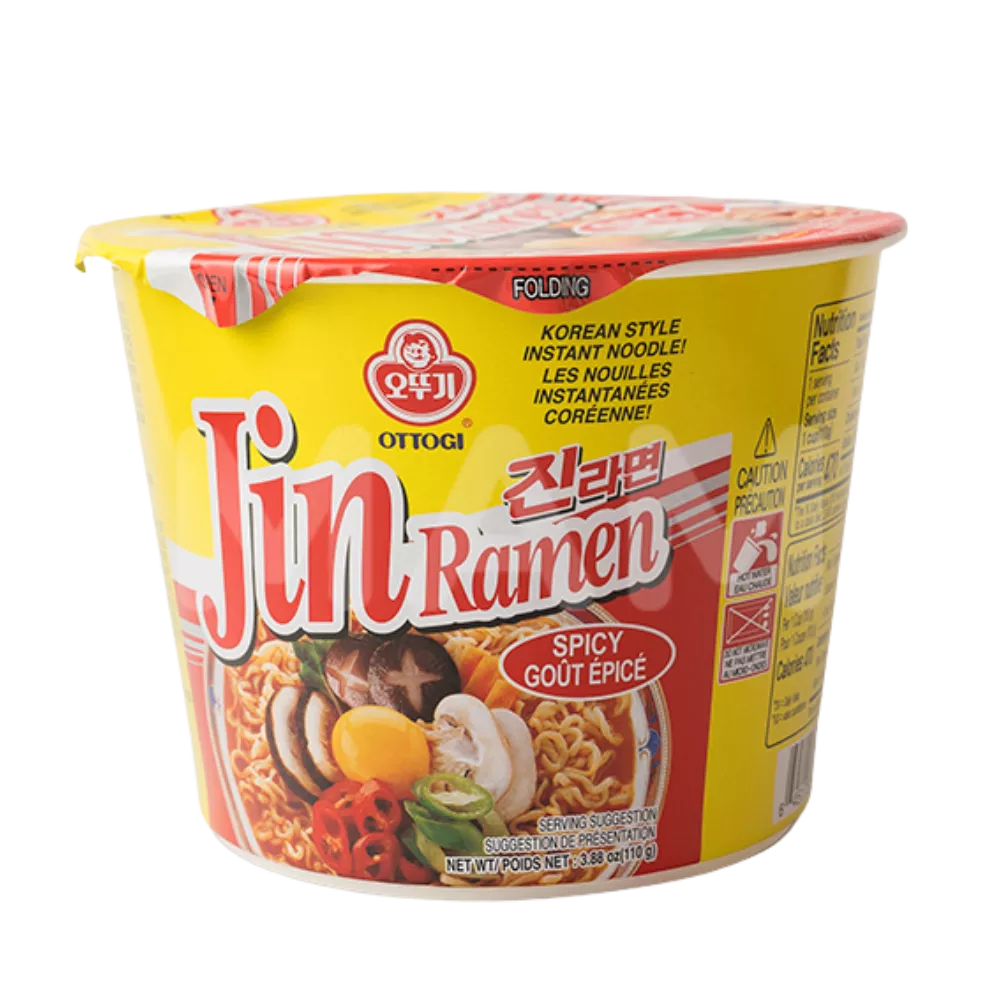 OTTOGI JIN Ramen Grote Kop Pittig 110G