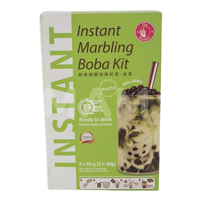 O's Bubble Instant Boba Matcha-thee 240G