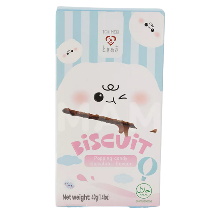 TOKIMEKI Biscuit knallend snoepje 40G