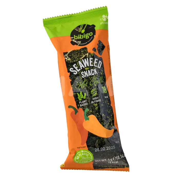 BIBIGO Zeewiersnack Hot Chilli 4G