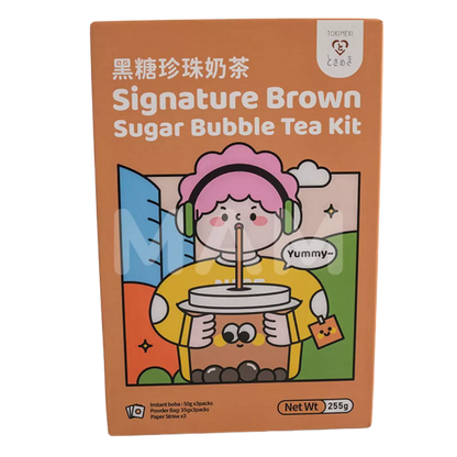 TOKIMEKI Bubble Tea Kit Bruine Suiker Smaak 255G
