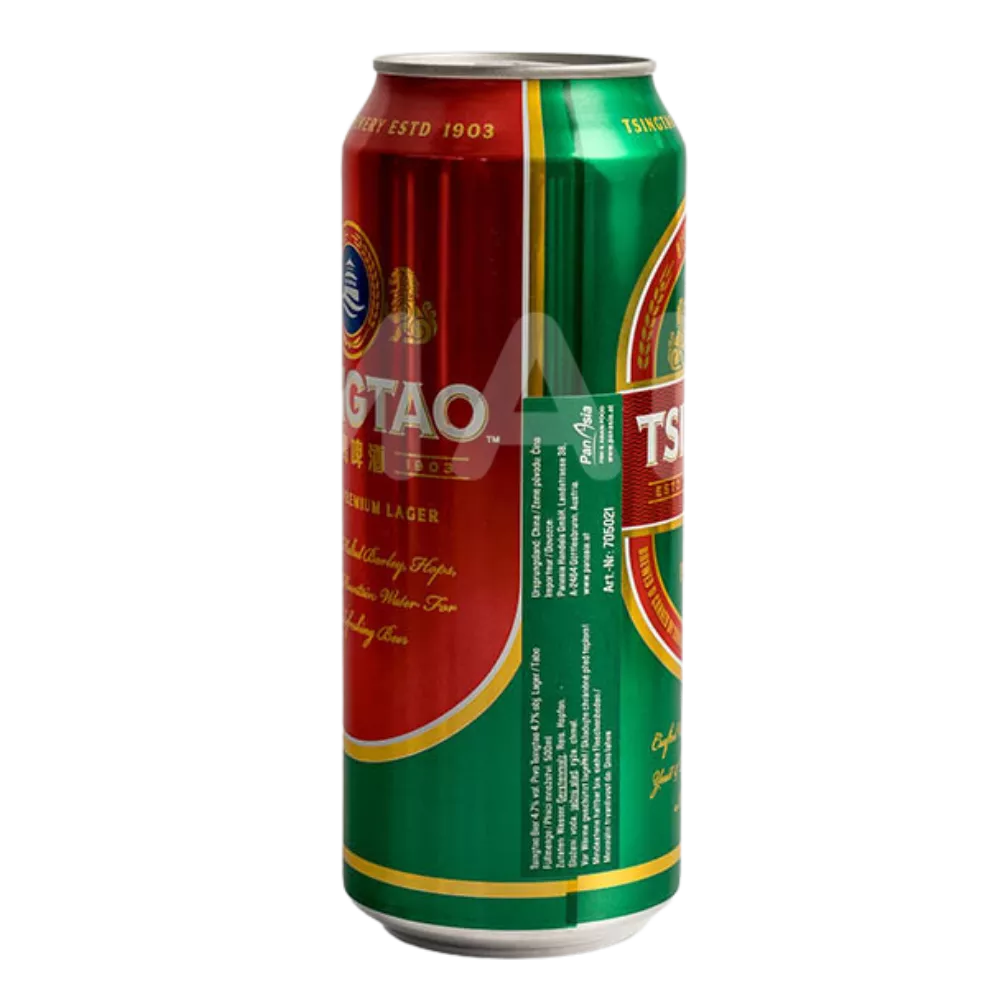 TSINGTAO Premium Lagerblik Alk.4,7% 500ML