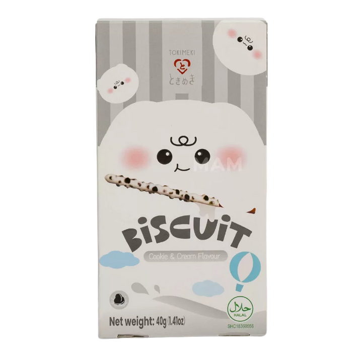 TOKIMEKI Biscuit Koekje & Crème Smaak 40G