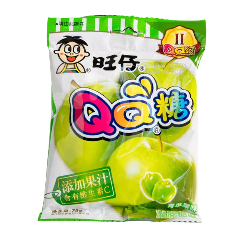 WANT WANT QQ Gummy Candy Appel 70G