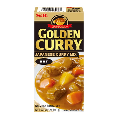 S&B Golden Curry Hot 92G