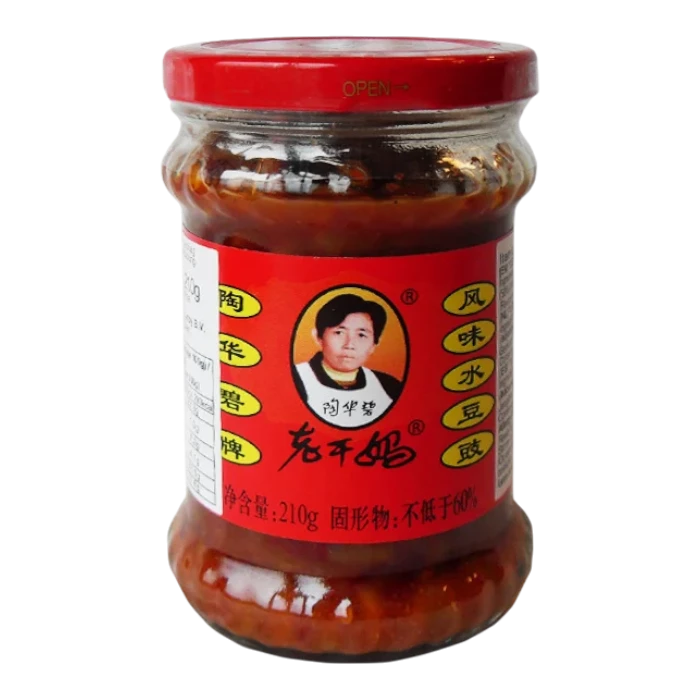 LAO GAN MA Sojabohnen mit Chilli 210G