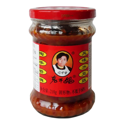 LAO GAN MA Sojabohnen mit Chilli 210G