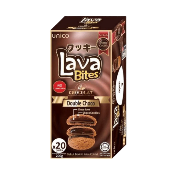 MY Lava Bites Koekjes Dubbele Choco 200G