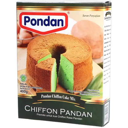 PONDAN Chiffon Cake Pandan bakmix 400G