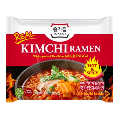 JONGGA Instant Nudeln Kimchi 122G