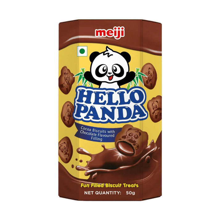 MEIJI Hallo Panda Dubbele Choco 50G