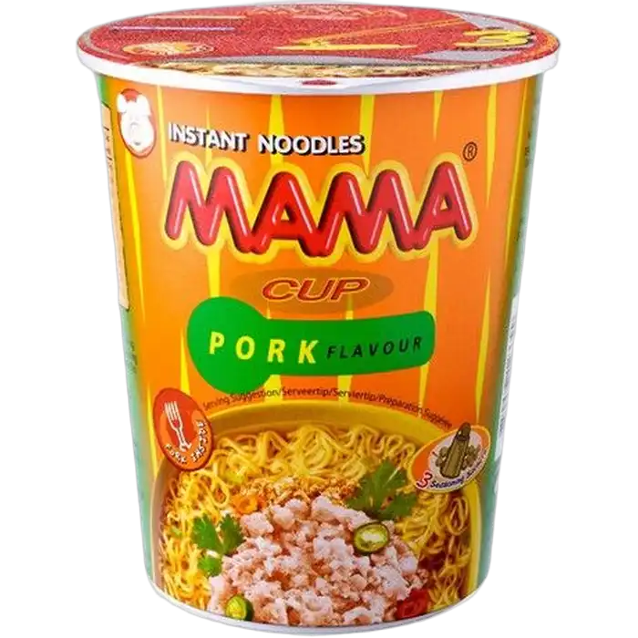 MAMA Instant Noedels Varkensvlees Cup 70G