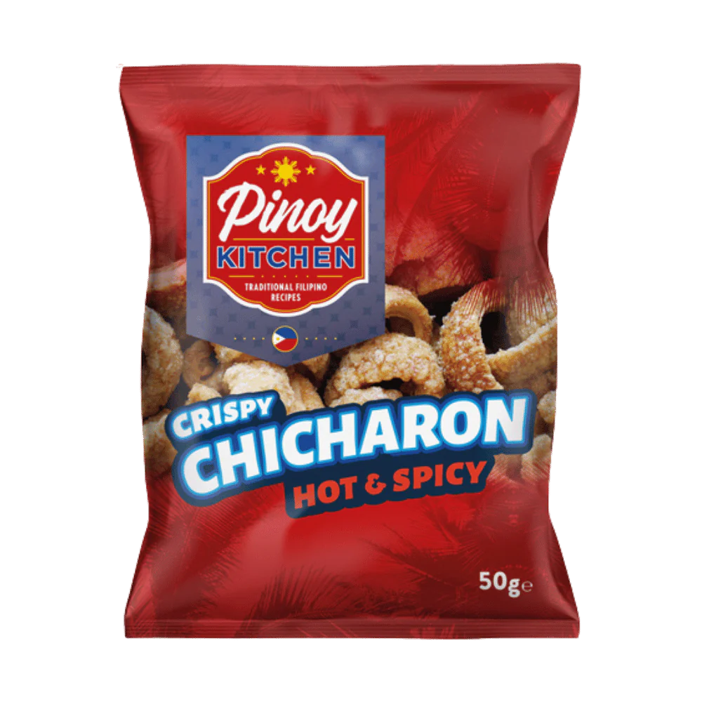 PINOY KEUKEN Chicharon Heet & Pittig 50G