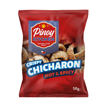 PINOY KITCHEN Chicharon Hot & Spicy 50G