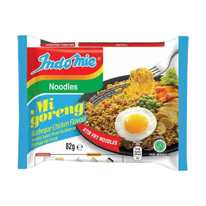 INDOMIE Noedels Mi Goreng Barbecue Kip 80G