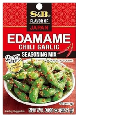 S&B Edamame Chilli Garlic spice mix 25.2G