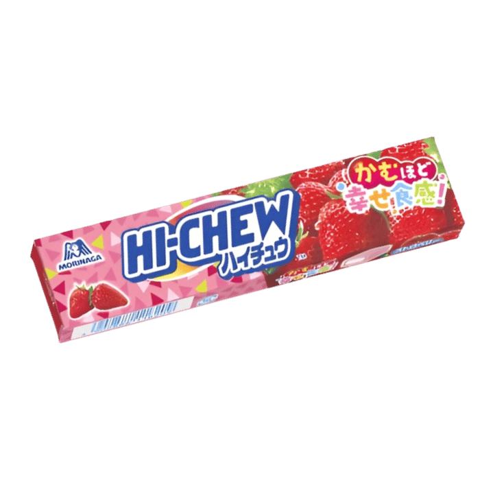 MORINAGA Hi Chew Soft Candy Aardbei 52G