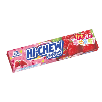 MORINAGA Hi Chew Soft Candy Aardbei 52G