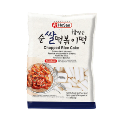 A+ HoSan Chopped RiceCake Reiskuchen Teoboki 500G