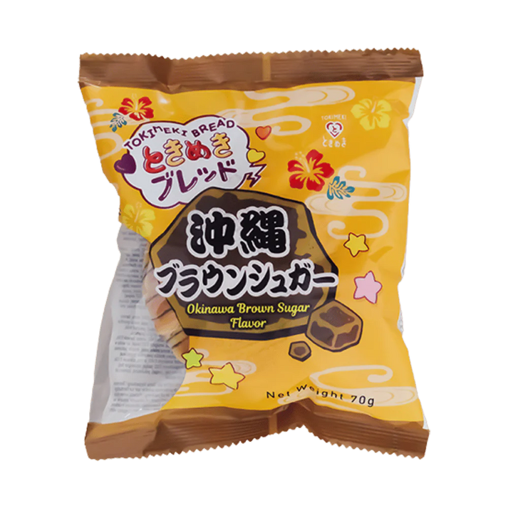 TOKIMEKI Japans Brood Bruine Suiker Smaak 70G