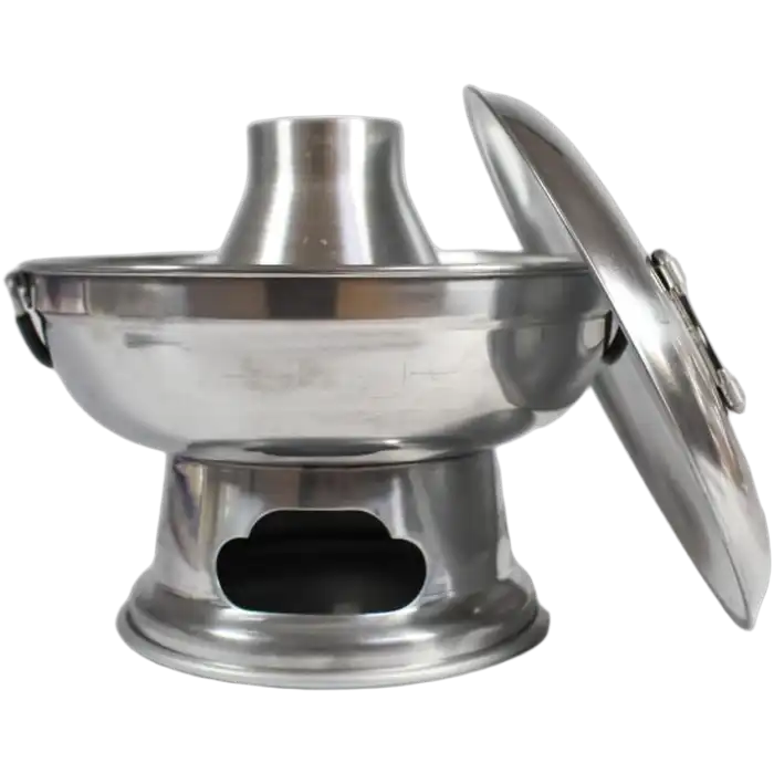 Fonduepan aluminiumfolie/st.
