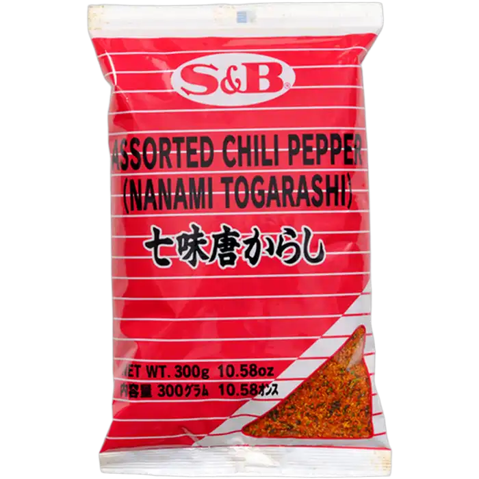 S&B Nanami Togarashi Assortiment Chilipeper 300G