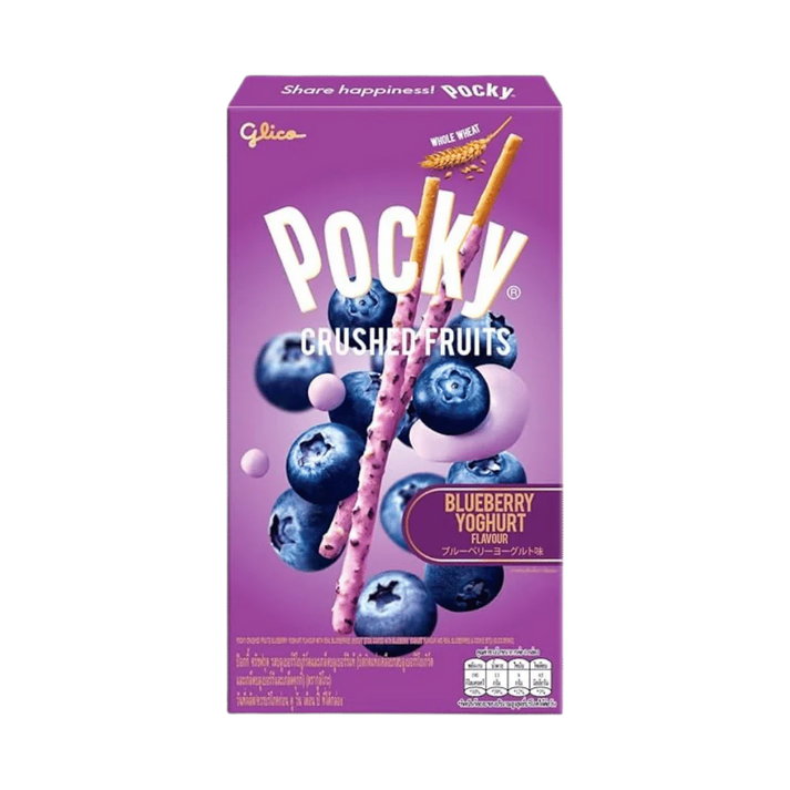 POCKY Biscuit Sticks Geplette Vruchten Blauwb.38G