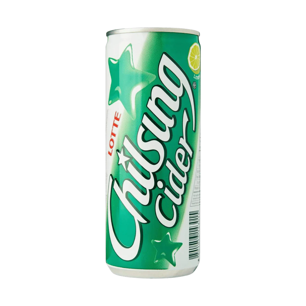 LOTTE CHILSUNG Frisdrank Citroen & Limoen 250ML