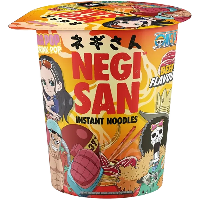 NEGISAN Direct. Cup Noedels Eén Stuk Pittig Rundvlees 65G