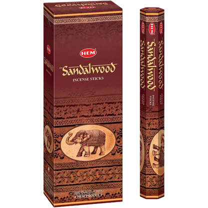HEM wierookstokjes sandelhout pak = 20 stuks